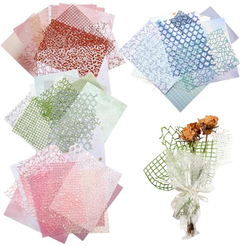 60 Blätter/4 Pack Textured Scrapbook Paper und Mesh Fabric, 5x7 Zoll dekoratives Scrapbooking -Papier für Scrapbooking Planer Fotoalbum Journal Supplies 60 Blätter/4 Pack Textured Scrapbook Paper und Mesh Fabric, 5x7 Zoll dekoratives Scrapbooking -Papier für Scrapbooking Planer Fotoalbum Journal Supplies von Csafyrt