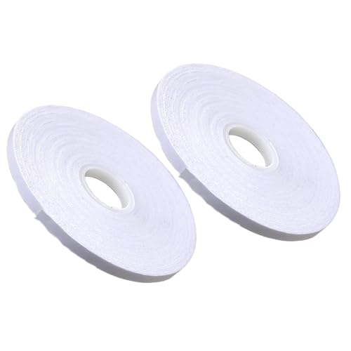 Csafyrt 2 Brötchen doppelseitiges Stoffvapel 22 Yard Wäsche doppelseitige Klebeband zum Nähen, DIY-Handwerk, dehnbare Stoffe von Csafyrt