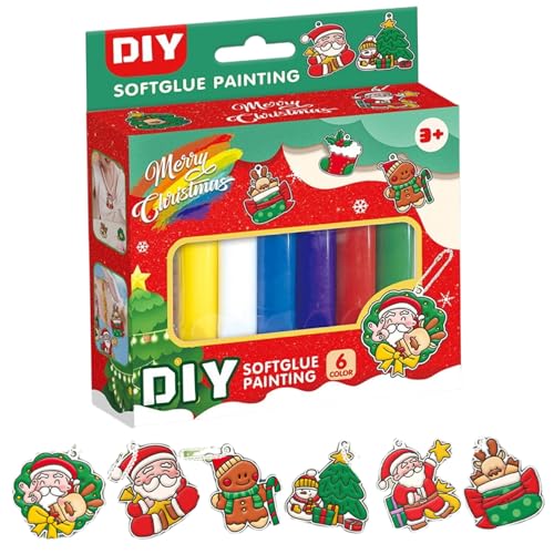 Csafyrt Kunsthandwerks -Set Weihnachten DIY Kristallfarbe Kunst und Handwerk Set Multiple Color Crystal Lack Csafyrt Kunsthandwerks -Set Weihnachten DIY Kristallfarbe Kunst und Handwerk Set Multiple Color Crystal Lack von Csafyrt