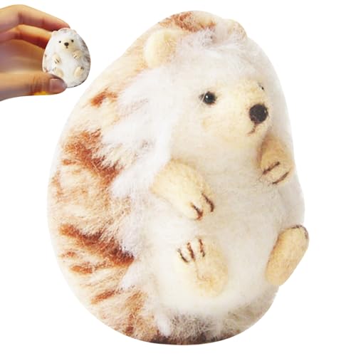 Csafyrt Nadel -Filzen -Kit Hedgehog Felting Kit DIY Woll Filzmaterialien Set Csafyrt Nadel -Filzen -Kit Hedgehog Felting Kit DIY Woll Filzmaterialien Set von Csafyrt