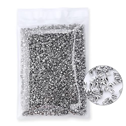 DIY Four Claw Nail Pearls Nietsknopf Stollen Metall für Kleidungskleidungskleidungskügelchen Maschinenzubehör 10000pcs von Csafyrt