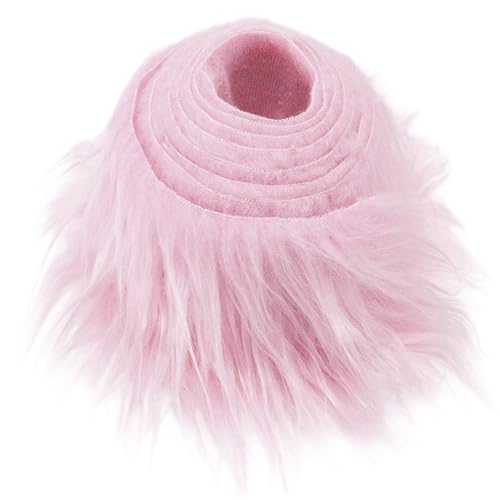 Flauschige Stoffverkleidung 5ft Weihnachten DIY Faux Pelze Trimm für Kostüme Dekorationen Weiche Fuzzy -Stoffkante (Stil 2) von Csafyrt