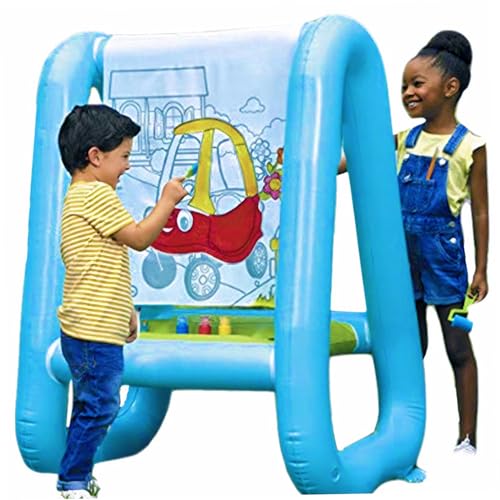 Kleinkind-Staffelei PVC Waschbarer Outdoor-aufblasbarer Staffelei, 3-in-1-Farbe & Spielen Hinterhof, wiederverwendbare und tragbare stehende Kinder, die nicht inklusive Kunstartikel enthalten sind Kleinkind-Staffelei PVC Waschbarer Outdoor-aufblasbarer Staffelei, 3-in-1-Farbe & Spielen Hinterhof, wiederverwendbare und tragbare stehende Kinder, die nicht inklusive Kunstartikel enthalten sind von Csafyrt