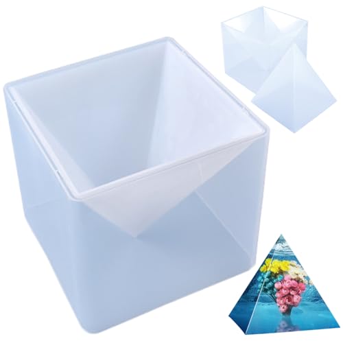 Pyramidenformen für Harz, super große Pyramiden -Silikonformen, DIY -Epoxidharz -Handwerksschmuck Silikonform für Gips, Wachs, Seifen Pyramidenformen für Harz, super große Pyramiden -Silikonformen, DIY -Epoxidharz -Handwerksschmuck Silikonform für Gips, Wachs, Seifen von Csafyrt