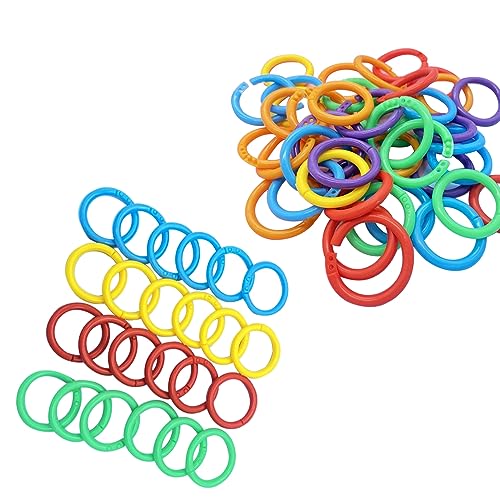 Csirnto Buchbinderinge 150 Stück Ringbuch Ringe Bücher Ringe Loseblatt Verbinder Ringe Loseblatt Blatt Binder Ring Buchringe Buntes Buch Binder Binder Ringe Kunststoff für Scrapbook Album Csirnto Buchbinderinge 150 Stück Ringbuch Ringe Bücher Ringe Loseblatt Verbinder Ringe Loseblatt Blatt Binder Ring Buchringe Buntes Buch Binder Binder Ringe Kunststoff für Scrapbook Album von Csirnto