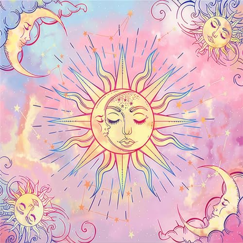 Csnbfiop Tarot Tischdecke Resistent Gegen Flecken Und Wasser Für Esszimmer Esstisch Dekoration Heilige Tischdecke Csnbfiop Tarot Tischdecke Resistent Gegen Flecken Und Wasser Für Esszimmer Esstisch Dekoration Heilige Tischdecke von Csnbfiop