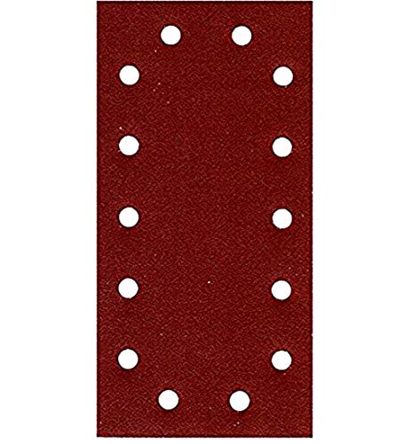 50er Pack Schleifpapier Schleifblatt 115 x 230mm 14 Loch Körn.= 180 Schwingschleifer 50er Pack Schleifpapier Schleifblatt 115 x 230mm 14 Loch Körn.= 180 Schwingschleifer von Ct&t Industrie