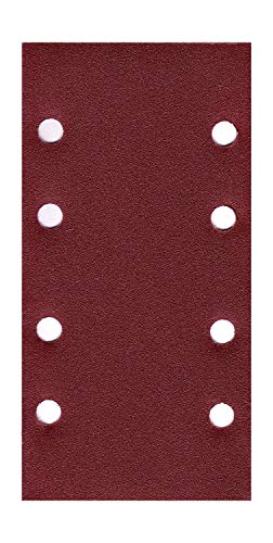 50x Schleifpapier 93 x 184 mm 8 Loch Körnung 40-180 Schleifblatt Schwingschleifer (50x Körnung 100) von Ct&t Industrie