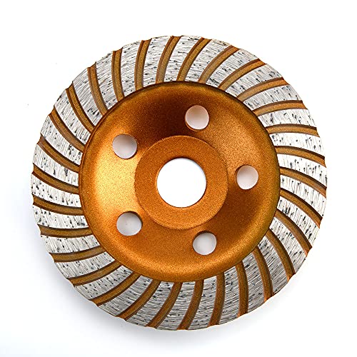 Diamantschleifteller Schleifscheiben Ø 115-230 mm 22.23mm Loch Schleiftopf mit Turbo Zahn (Turbo Zahn DM 125 mm) von Ct&t Industrie
