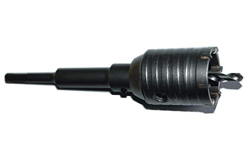 SDS/SDS PLUS Schlagbohrkrone 30-160 mm Bohrkrone mit 160mm Verlängerung für SDS Plus Bohrhammer (SDS PLUS DM = 95mm) von Ct&t Industrie