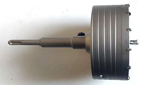 SDS/SDS PLUS Schlagbohrkrone 30-160 mm Bohrkrone mit 160mm Verlängerung für SDS Plus Bohrhammer (SDS PLUS DM = 150mm) von Ct&t Industrie