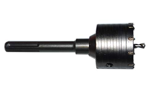 SDS MAX Schlagbohrkrone DM 40-160 mm Bohrkrone mit 160mm Verlängerung für SDS MAX Bohrhammer (SDS MAX DM = 130 mm) von Ct&t Industrie