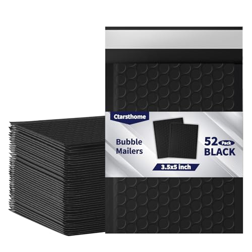 Versandtaschen, Versandtaschen, Schwarz, 3,5 x 5-52 Stück Versandtaschen, Versandtaschen, Schwarz, 3,5 x 5-52 Stück von Ctarsthome