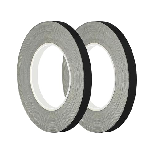 Ctyjia 2 Rollen Isolierband, 15mm x 30m Kabelbaum Klebeband, Selbstklebendes Isolierband zum Schutz und Bündeln von Kabeln, Schwarz Ctyjia 2 Rollen Isolierband, 15mm x 30m Kabelbaum Klebeband, Selbstklebendes Isolierband zum Schutz und Bündeln von Kabeln, Schwarz von Ctyjia
