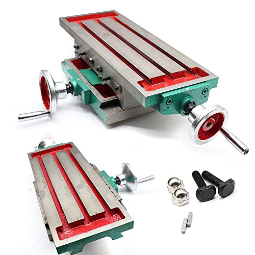 Frästisch Arbeitstisch,2-Achse Kreuztisch Frstisch Bohrtisch Schraubstock Koordinatentisch für alle Bohrtische, Bohrmaschinen und Fräsmaschinen 450 * 170mm Frästisch Arbeitstisch,2-Achse Kreuztisch Frstisch Bohrtisch Schraubstock Koordinatentisch für alle Bohrtische, Bohrmaschinen und Fräsmaschinen 450 * 170mm von CuCummoo