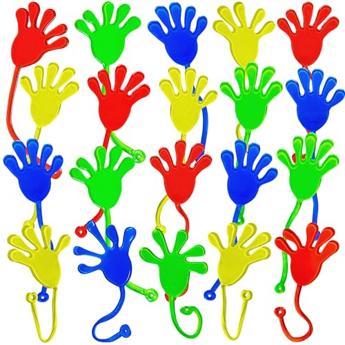 Cuackamily 20 Stück Klatschhand für Kinder Set, Klatschhand Kinder, Bunte Giveaway Glibberhand, Belohnungen im Klassenzimmer, Glibberhand Mitgebsel PartyGeschenk Kindergeburtstag für Jungen Mädchen Cuackamily 20 Stück Klatschhand für Kinder Set, Klatschhand Kinder, Bunte Giveaway Glibberhand, Belohnungen im Klassenzimmer, Glibberhand Mitgebsel PartyGeschenk Kindergeburtstag für Jungen Mädchen von Cuackamily