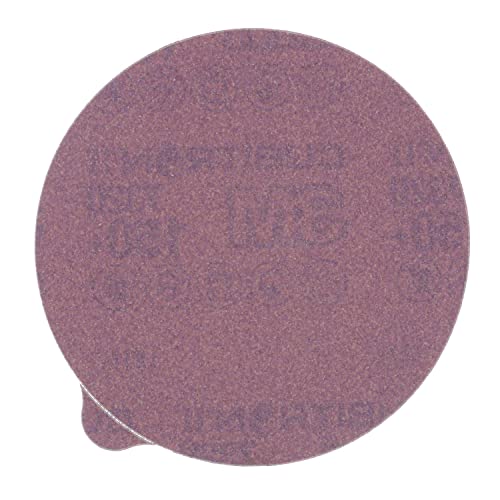 3M Cubitron II Stikit Papierscheibe 732U, 220+ C-Gewicht, Keramisch, 12,7 cm x NH, Schneideisen 500X, violett, Metall, Holz, Glas, Stein von Cubitron