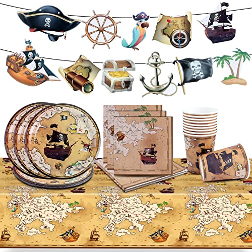 Piraten Partygeschirr,Piraten Geburtstag Geschirr,Partygeschirr Kindergeburtstag Pirat,Piraten Kindergeburtstag Deko Geschirr,Piraten Party Geschirr Set mit Teller Becher Servietten Tischdecke Piraten Partygeschirr,Piraten Geburtstag Geschirr,Partygeschirr Kindergeburtstag Pirat,Piraten Kindergeburtstag Deko Geschirr,Piraten Party Geschirr Set mit Teller Becher Servietten Tischdecke von Cuidongsheng
