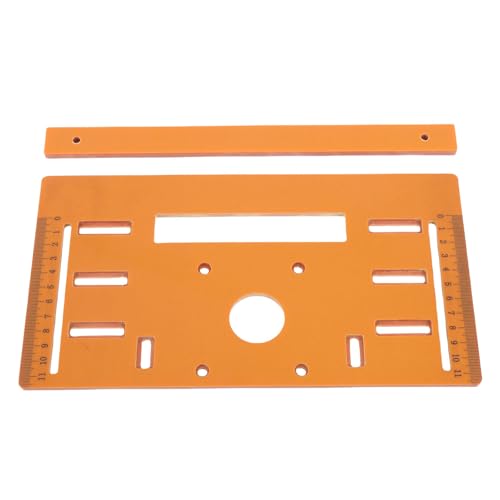 Cuifati Basierend auf der Schneidemaschine, Breite Kompatibilität Mehrere Löcher 28x15 Cm Kreisförmige Sägenbasisplatte für Holzbearbeitungsaufgaben Cuifati Basierend auf der Schneidemaschine, Breite Kompatibilität Mehrere Löcher 28x15 Cm Kreisförmige Sägenbasisplatte für Holzbearbeitungsaufgaben von Cuifati