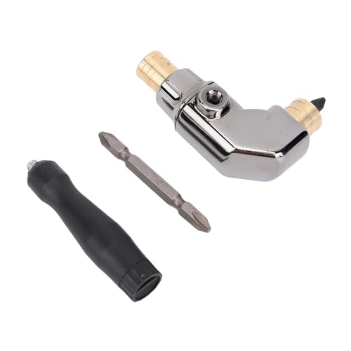 Cuifati Rechteckige Bohrerhalterung, Rechtswinkel -Bohrer -Adapter Doppelkopf mit 6,35 Mm Hex Schnittstelle für Impact Treiber Cuifati Rechteckige Bohrerhalterung, Rechtswinkel -Bohrer -Adapter Doppelkopf mit 6,35 Mm Hex Schnittstelle für Impact Treiber von Cuifati