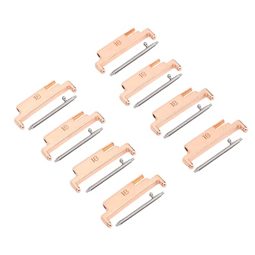 Cuifati Schauen Sie Sich Rem Switch Lugs, 4 Paare Easy Installation Wear Resistenance Watch-Bandadapter für 18-22-mm-Träger an von Cuifati