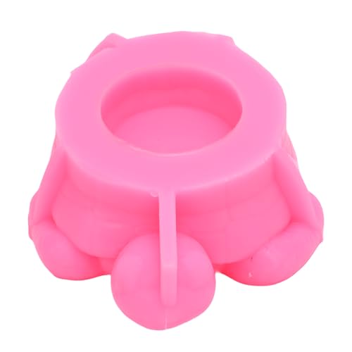 Cuifati Schildkröte Silikon -Kerzenschimmel, Multifunktionale Stabile Schildkrötenpflanzentopfform für Do -ing Self Handwerk (A) von Cuifati