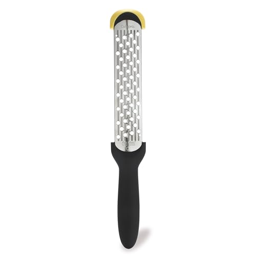 CUISIPRO Kronenraspel | Reibe Edelstahl rostfrei | Küchenreibe mit Surface Glide TechnologyTM | Gemüsereibe zum Garnieren mit Parmesan und Schokolade | Soft-Touch Griff und rutschfeste Spitze CUISIPRO Kronenraspel | Reibe Edelstahl rostfrei | Küchenreibe mit Surface Glide TechnologyTM | Gemüsereibe zum Garnieren mit Parmesan und Schokolade | Soft-Touch Griff und rutschfeste Spitze von Cuisipro