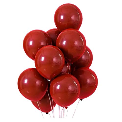 50 Stück Red Balloons Thick Latex Ballon Für Bogen Spalte Hochzeit Geburtstag Abschlussfeier-Dekorationen Supplies von Culer