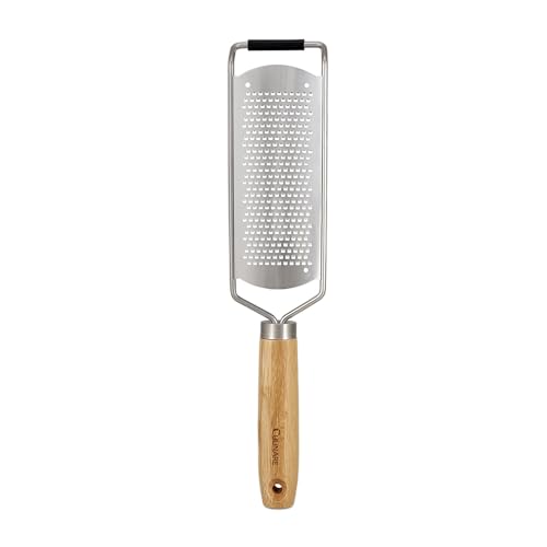 Culinare Naturals Zester Reibe, Edelstahl mit Griff aus natürlichem Bambus, 30cm x 7cm, Küchenreibe für Zitrusfrüchte, Hartkäse, Ingwer, Schokolade & Muskatnuss, C70001 Culinare Naturals Zester Reibe, Edelstahl mit Griff aus natürlichem Bambus, 30cm x 7cm, Küchenreibe für Zitrusfrüchte, Hartkäse, Ingwer, Schokolade & Muskatnuss, C70001 von Culinare
