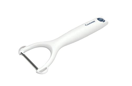 Culinare Universalschäler, Weiß, Kunststoff/Edelstahl, Sparschäler, Extra scharf, Schäler für Obst und Gemüse, 2 Jahre Garantie, C30001 Culinare Universalschäler, Weiß, Kunststoff/Edelstahl, Sparschäler, Extra scharf, Schäler für Obst und Gemüse, 2 Jahre Garantie, C30001 von Culinare