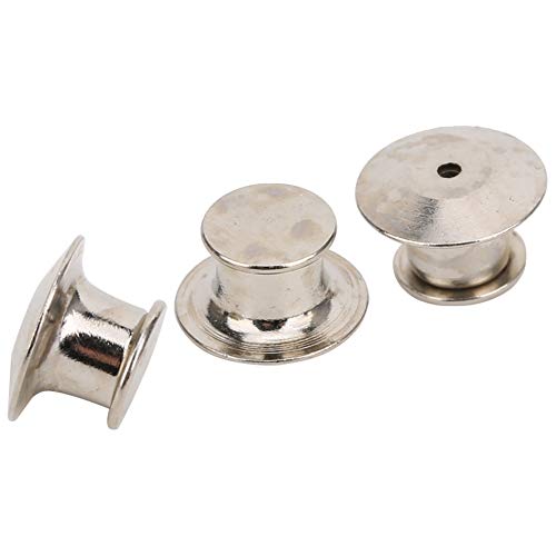 50 Stück Broschennadeln, Verschluss, Metallstifte, 7 x 10 mm, für Hüte, Taschen, Bücher, Namensschilder (Sekt) von Culnflun