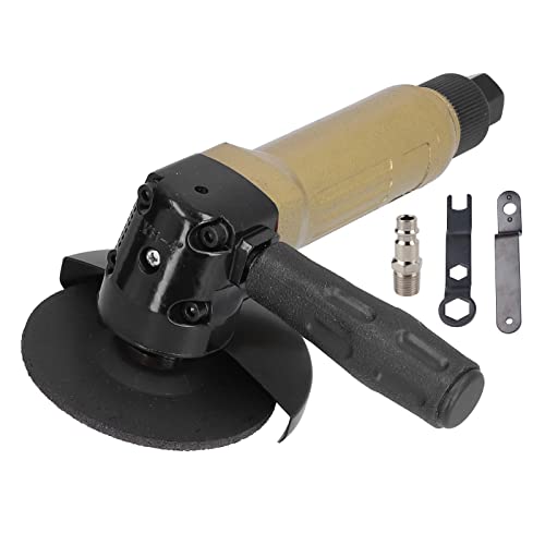 Culnflun 4 pulgadas de ángulo de aire Velocidad ajustable Máquina de pulido neumático de pulido neumático 11000rpm KP632 Aleación Acero Ligero Profesional Herramienta para pulido (Europäischer Stil) von Culnflun