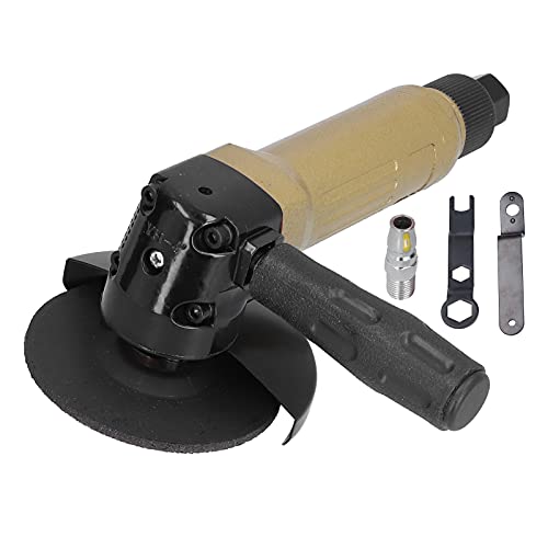 Culnflun 4 pulgadas de ángulo de aire Velocidad ajustable Máquina de pulido neumático de pulido neumático 11000rpm KP632 Aleación Acero Ligero Profesional Herramienta para pulido (Japanischer Stil) von Culnflun