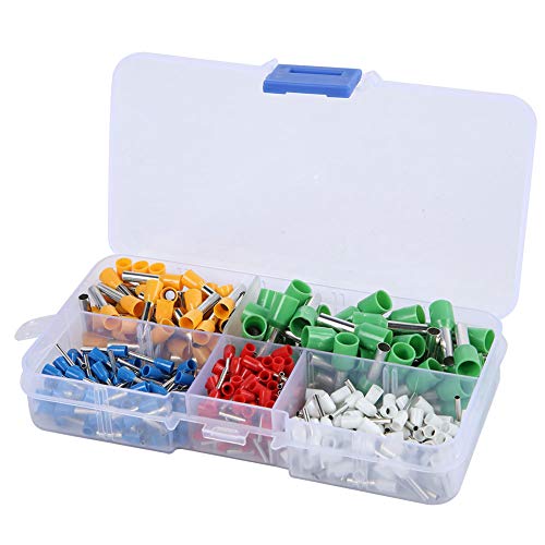 Culnflun 400 PCs Crimping Terminal Liring Connector Isoliertes Klemmen lebiger Einfach -Einbau -Kabelverbindungskit für elektrische Automarineprojekte von Culnflun