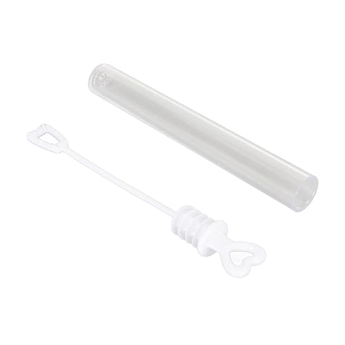 Culnflun 50Pcs Bubble Wands Bulk Transparent Lecks icher Leichte Bubble Blowing Sticks für Hochzeiten Partys Jubiläen Plastik von Culnflun