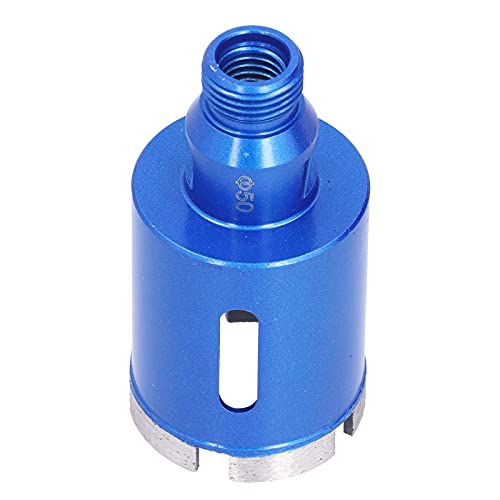 Culnflun Diamond Hole Saw Drill Bit Professional Heavy Duty Diamond Drill Bit for Ceramic Tile Marble Granite Stone Masonry Tools 1/2BSP 50mm Blue von Culnflun