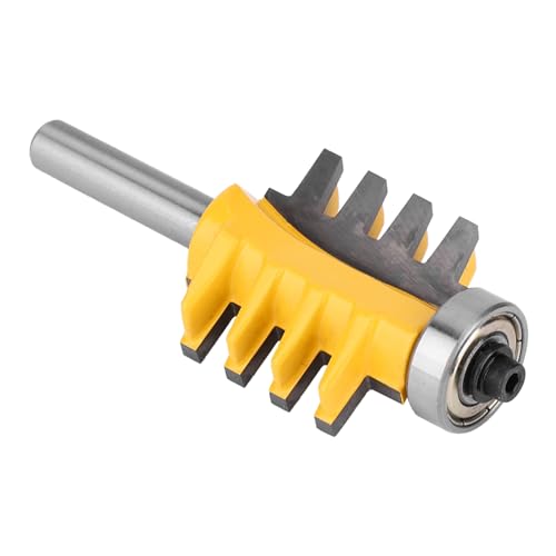 Culnflun Fingergelenk-Fräser mit 8 mm Schaft, Hartmetall-Fräser für die Holzbearbeitung, für die Herstellung von Schubladen von Hand und zum Verbinden von professionellen Bastlern Culnflun Fingergelenk-Fräser mit 8 mm Schaft, Hartmetall-Fräser für die Holzbearbeitung, für die Herstellung von Schubladen von Hand und zum Verbinden von professionellen Bastlern von Culnflun