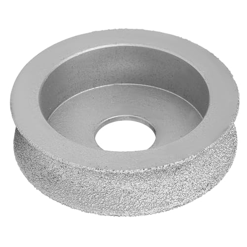 Culnflun Gelötete Diamant-Schleifscheibe, 7,3 cm, konkaves Schleifwerkzeug für Stein, Keramik, Glas, Marmor, Granit, Winkelschleifer-Aufsatz, Trocken- und Nassanwendung (Konkaves Schleifrad 1.5) von Culnflun