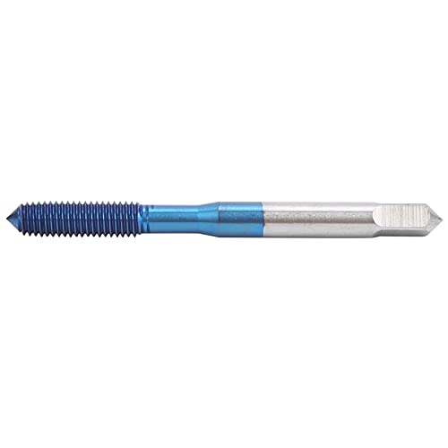 Culnflun -Gewinde Tap Nano Blue Coating Wolfram Stahlmetrik Gerade Griff Maschine Happensation für Reparaturmöglichkeiten für Möbelbaugruppenmaschinen Herstellung (M5) von Culnflun
