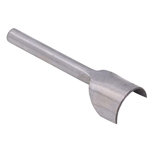 Culnflun Halbrunde Cutter, Leder Punch Set, Halbkreisförmiger Schneider, Halbrundschneider, Gebogener Gürtelendschneider aus Stahl, DIY Lederhandwerkswerkzeuge, für Ledernähgürtel (50mm) von Culnflun