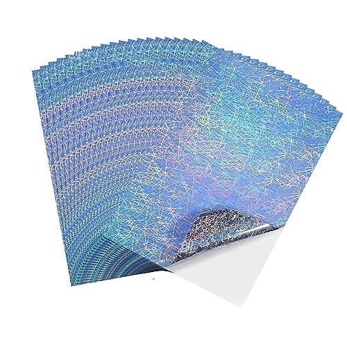 Culnflun druckbare holographische Aufkleber Papier wasserdicht Schnelltrocknen A4 Selbstkleber Papier Tintenstrahldrucker für DIY -Projekte von Culnflun