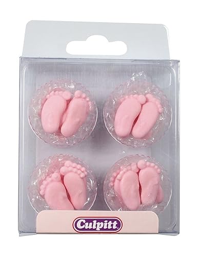 Unbekannt Baby Feet Cupcake Decorations, 1 - Pack von Culpitt