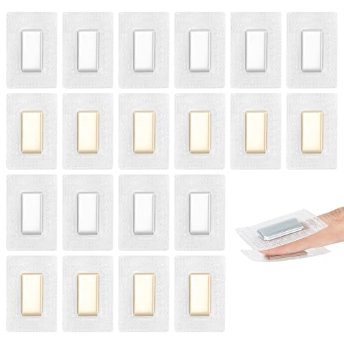 Magnete zum Einnähen, 10 Paar Magnetknöpfe zum Annähen, Nähen Zubehör Magnetverschluss, Hidden Magnetverschluss Tasche für Sew Handtaschen Kleidung Magnete zum Einnähen, 10 Paar Magnetknöpfe zum Annähen, Nähen Zubehör Magnetverschluss, Hidden Magnetverschluss Tasche für Sew Handtaschen Kleidung von Cumdel