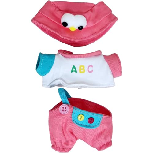 17cm Puppenkleidung, Kleidung für Labubu, Niedliche Puppen Zubehör für Plüsch, Puppenkleider Geeignet zum Fotografieren und Sammeln, DIY Kinder Geschenke (ohne Puppe) von Cumnvulnt