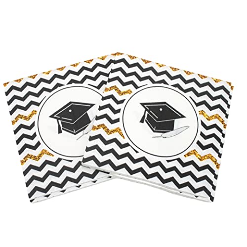 100pcs Abschluss 2023 Servietten Doktorandenkappe gedruckte Serviette Gesichtsgewebeparty Thema Dekoration Papier Einweg Glückseligkeit Grad Guest Servietten für Glückwunsch, Grad 100pcs Abschluss 2023 Servietten Doktorandenkappe gedruckte Serviette Gesichtsgewebeparty Thema Dekoration Papier Einweg Glückseligkeit Grad Guest Servietten für Glückwunsch, Grad von Cunlvyyds