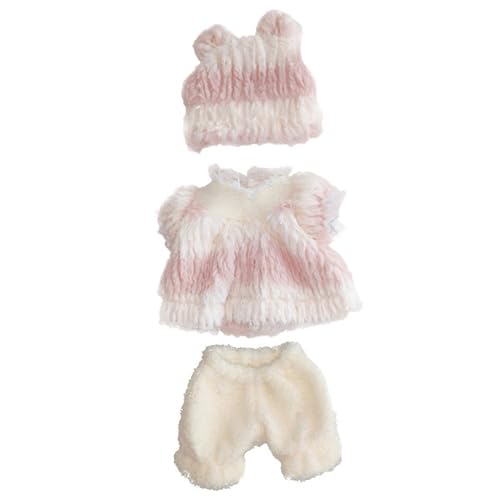 Cunlvyyds Kleidung für 12x4 -Zoll -Puppen 1 Set DIY niedliche dekorative Puppenkleidung Simulation Winter Befestigungsband Schlafzubehör, Stil 1Doll von Cunlvyyds