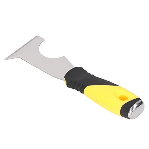 Mehrzweck-Spachtel, Spachtelschaber, Edelstahl, Kunststoff, Gewindestange, Rutschfester Griff, Dicke Klinge für die Tägliche Reinigung (6,5 cm) von Cuque