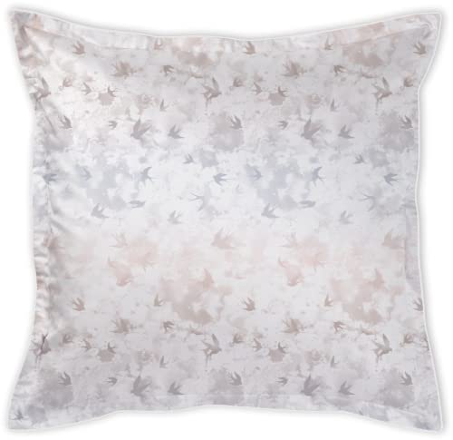 Curt Bauer Brokat-Damast-Kissenbezug einzeln Dessin 9037 Heaven Farbe sunset-248 Größe 80x80 cm hochwertig Zeitlose Eleganz Baumwollgarnen von Curt Bauer