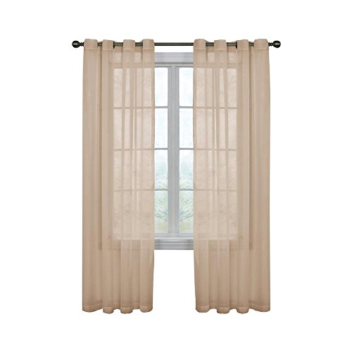 CurtainFresh Arm and Hammer Vorhang, geruchsneutralisierend, durchscheinend, Voile, mit Ösen, für Schlafzimmer oder Wohnzimmer, 149,9 x 304,8 cm, Latte CurtainFresh Arm and Hammer Vorhang, geruchsneutralisierend, durchscheinend, Voile, mit Ösen, für Schlafzimmer oder Wohnzimmer, 149,9 x 304,8 cm, Latte von CurtainFresh