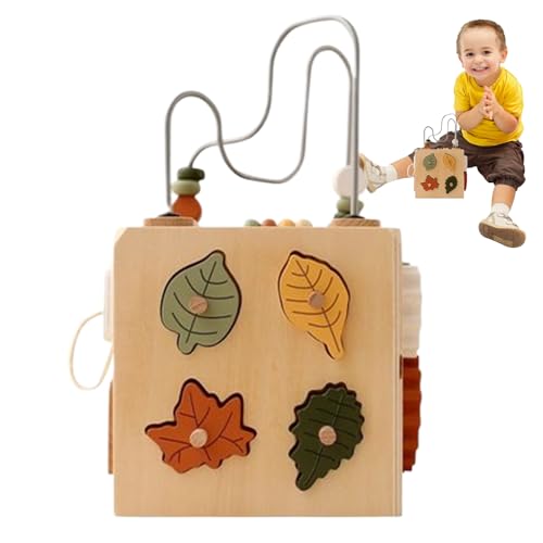 Cushangty Holzperlen zum Auffädeln - Fädelperlen Spielzeug - Sortierblöcke Lernspiel für Kinder von 1 bis 3 Jahren, und Mädchen, Vorschulkinder, für zu Hause, Reisen, Outdoor, Tisch, Kindertagesstätte Cushangty Holzperlen zum Auffädeln - Fädelperlen Spielzeug - Sortierblöcke Lernspiel für Kinder von 1 bis 3 Jahren, und Mädchen, Vorschulkinder, für zu Hause, Reisen, Outdoor, Tisch, Kindertagesstätte von Cushangty